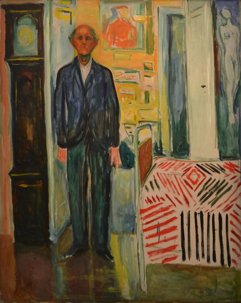 Self-Portrait Clock Bed (1940-1943) Edvard